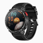 Rugged Smart Watch Silicone Band - GPS - Outdoor - Waterproof