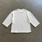 Saint Michael 3/4 Sleeve Shirt Cotton Oversized Graphic Streetwear