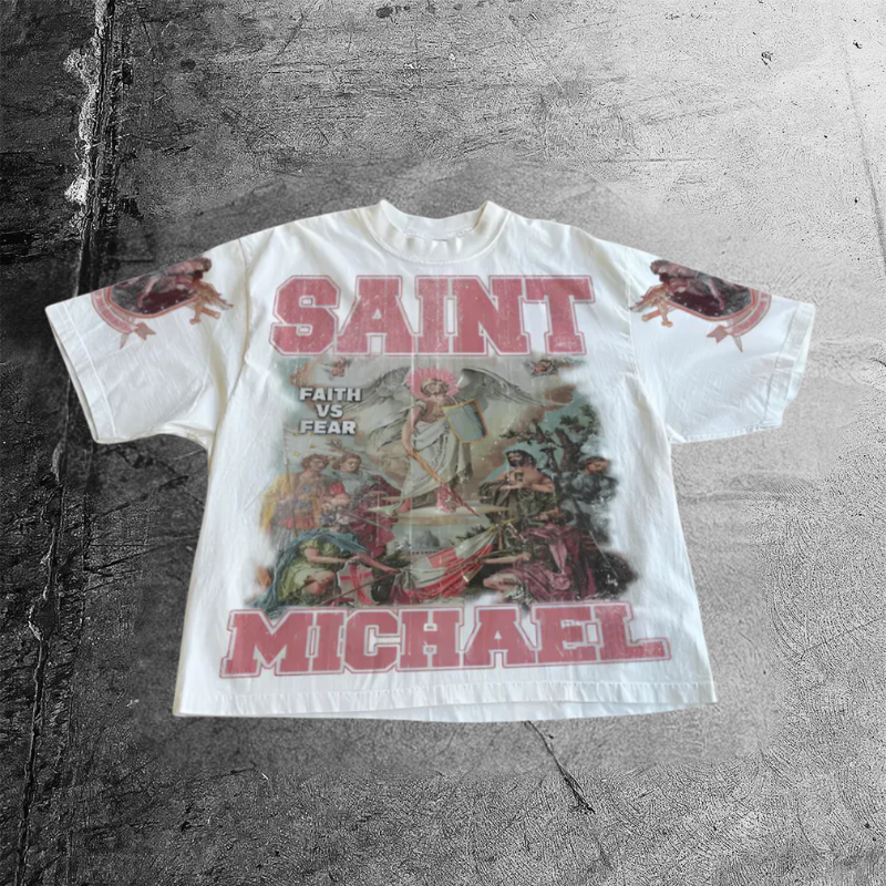 Saint Michael T-Shirt | Oversized Streetwear