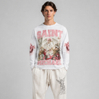 Long Sleeve Shirt Oversized Graphic Streetwear Christian Saint Michael