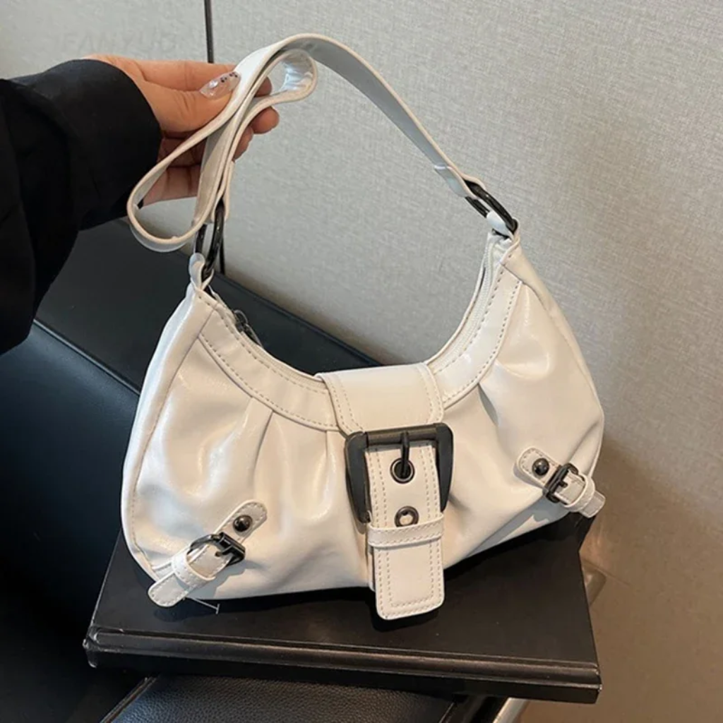 Shoulder Bag Womens Y2K Hobo Purse Faux Leather Handbag