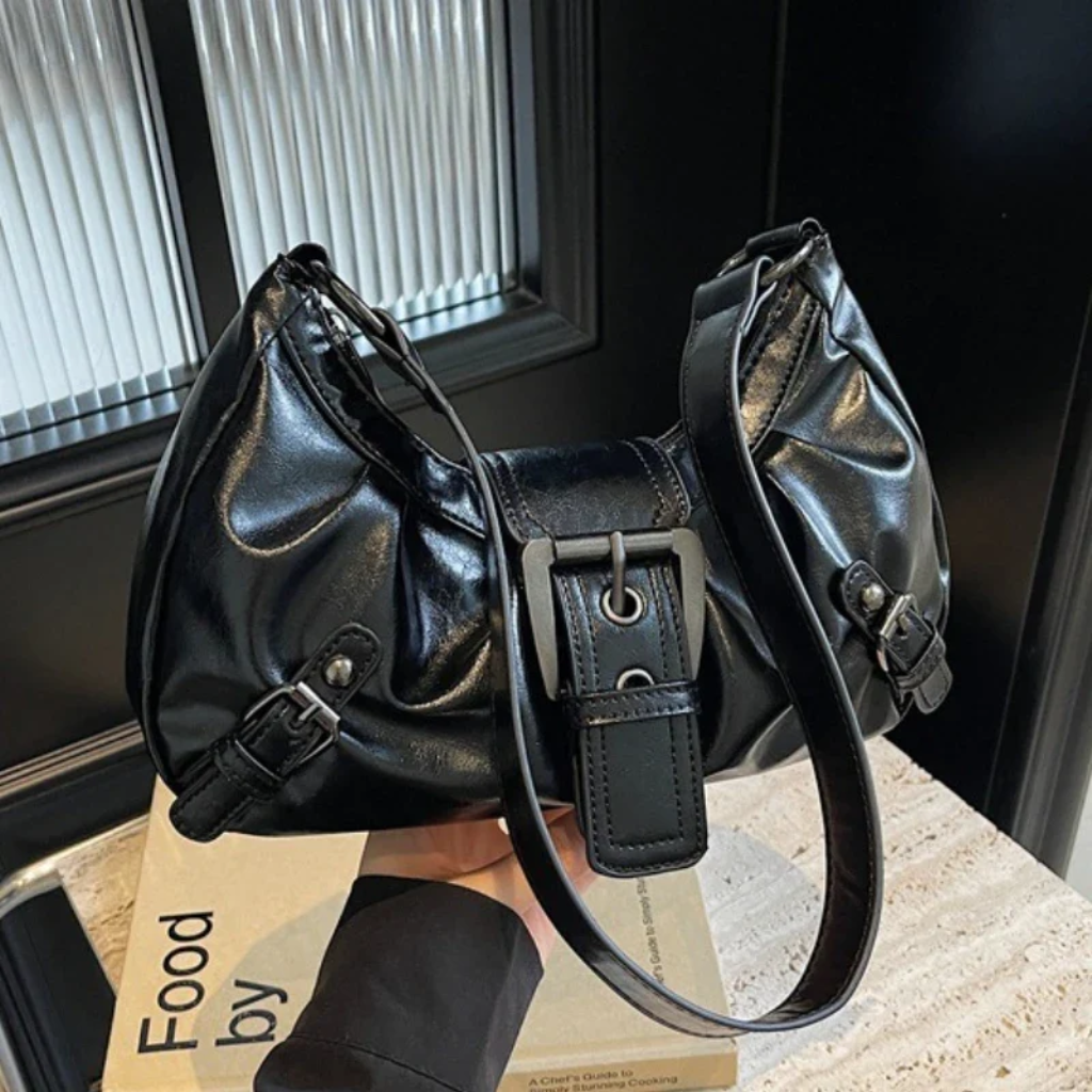 Shoulder Bag Womens Y2K Hobo Purse Faux Leather Handbag