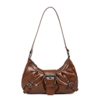Shoulder Bag Womens Y2K Hobo Purse Faux Leather Handbag