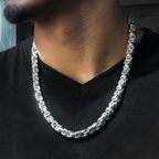 Silver Byzantine Chain & Bracelet