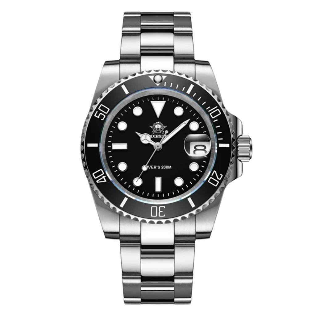 Stainless Steel Mens Watch - Yacht Life - Dive