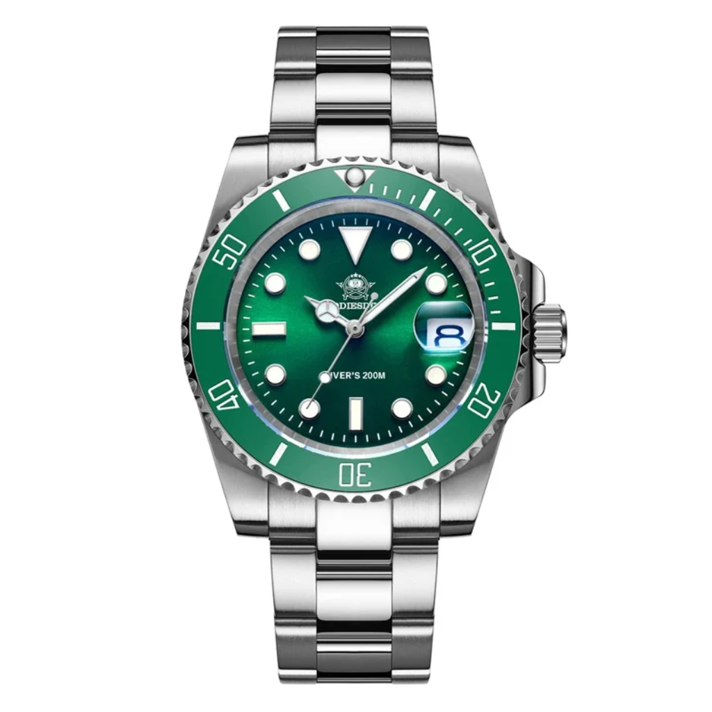 Stainless Steel Mens Watch - Yacht Life - Dive