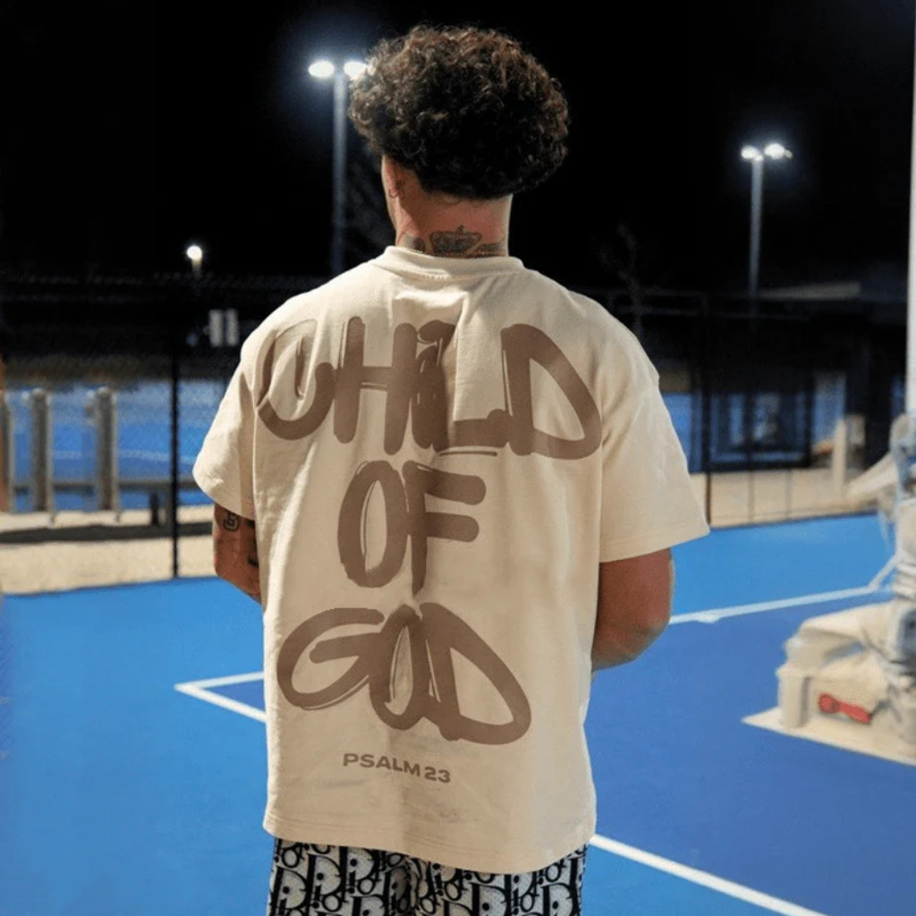 T-shirt | Child of God Psalm 23 | Unisex-Tithesource-