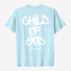 T-shirt | Child of God Psalm 23 | Unisex-Tithesource-Light Blue-S-