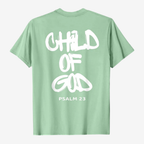 T-shirt | Child of God Psalm 23 | Unisex-Tithesource-Light Green-S-