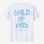 T-shirt | Child of God Psalm 23 | Unisex-Tithesource-White-S-