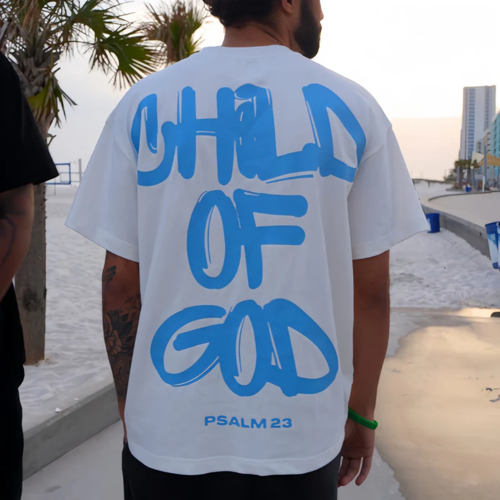 T-shirt | Child of God Psalm 23 | Unisex-Tithesource-