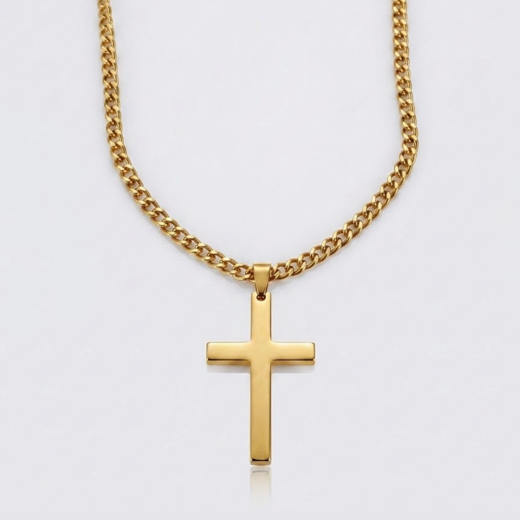 Vintage Gothic Cross Pendant Necklace | Cool Street Style