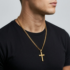 Vintage Gothic Cross Pendant Necklace | Cool Street Style