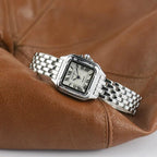 Vintage Women's Watch - Morant - Square Dial, Quartz Movement-Tithesource-Silver-