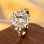 Virgin Mary Ring Golden | Women-Tithesource-