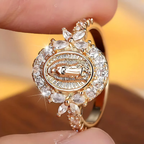 Virgin Mary Ring Golden | Women-Tithesource-