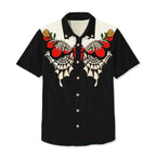 Western Shirt Men Short Sleeve Embroidered Cowboy Nashville
