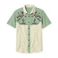 Western Shirt Men Short Sleeve Embroidered Cowboy Nashville