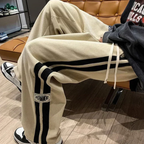 Wide Lounge Pants Corduroy - Soft Texture