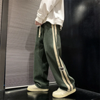 Wide Lounge Pants Corduroy - Soft Texture