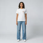 Women's Cross Faith Printed T-Shirt
