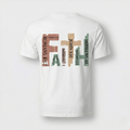 Women's Cross Faith Printed T-Shirt