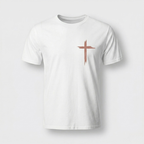 Women's Cross Faith Printed T-Shirt