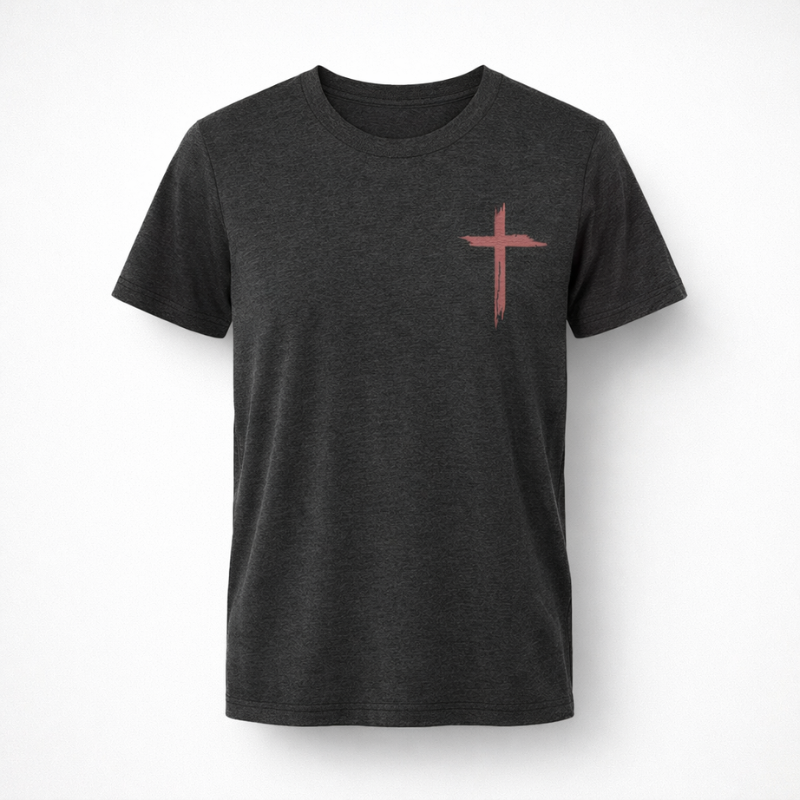 Women's Cross Faith Printed T-Shirt