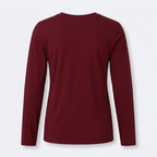 Women's Faith & Love Casual Long Sleeve Crew Neck Shirt