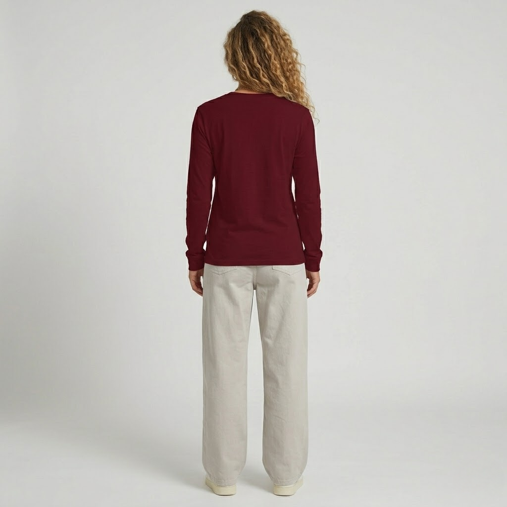 Women's Faith & Love Casual Long Sleeve Crew Neck Shirt