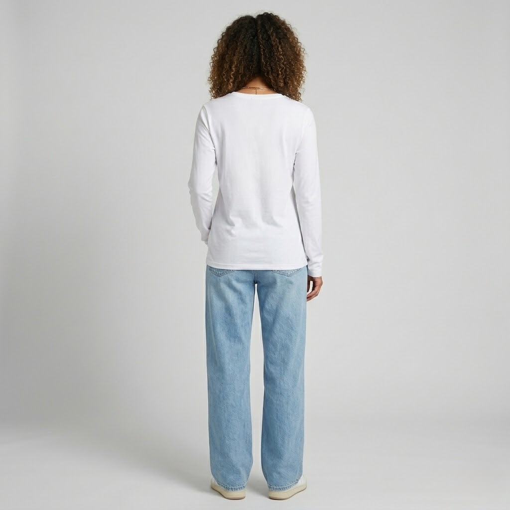 Women's Faith & Love Casual Long Sleeve Crew Neck Shirt