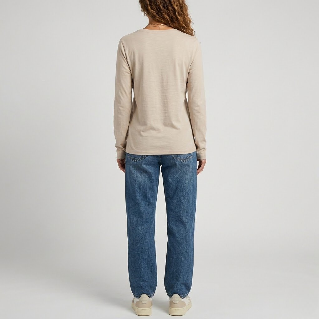 Women's Faith & Love Casual Long Sleeve Crew Neck Shirt