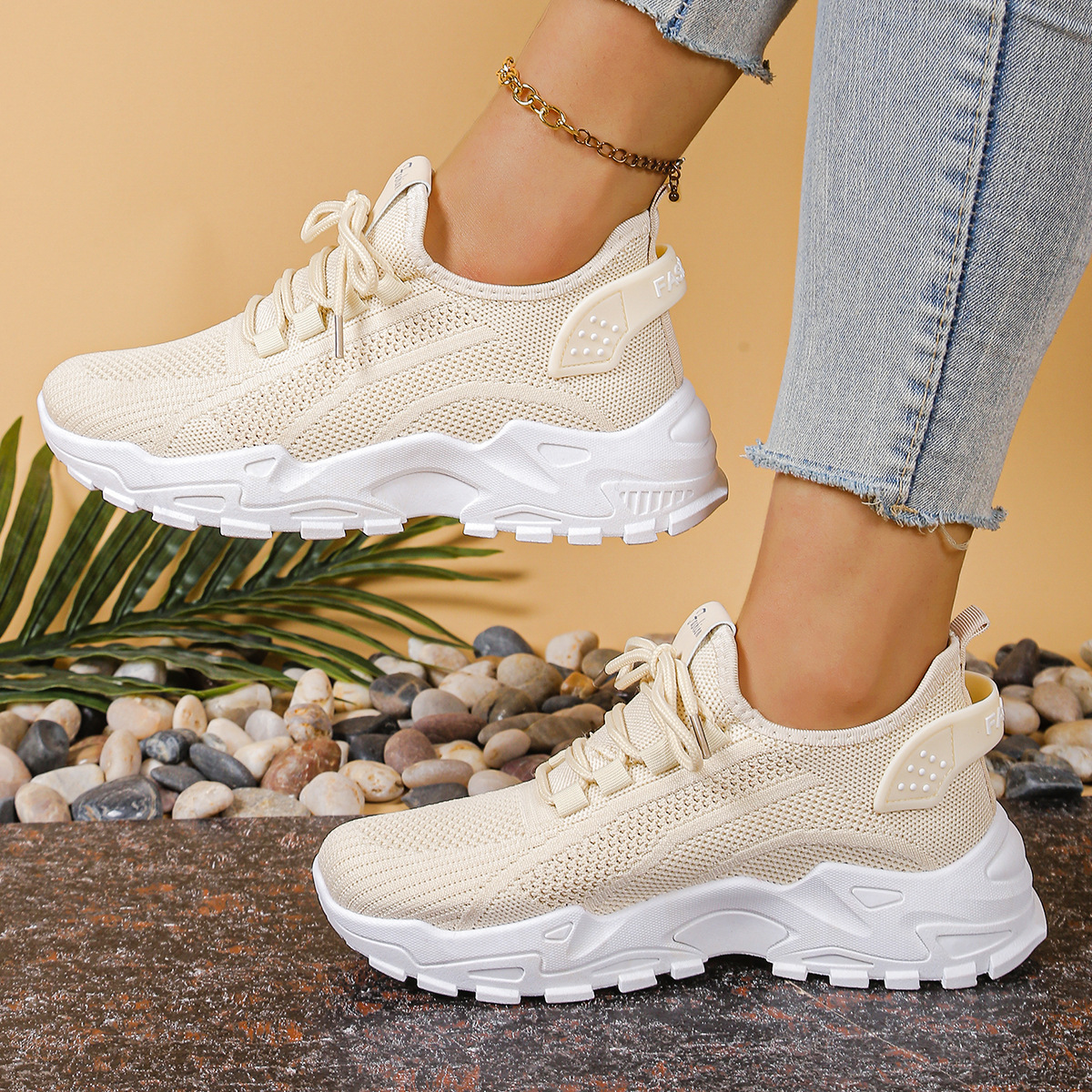 Womens Mesh Shoes - Comfort Support