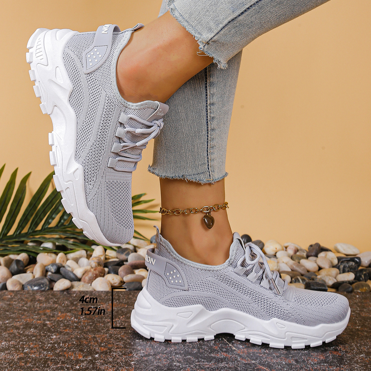 Womens Mesh Shoes - Comfort Support