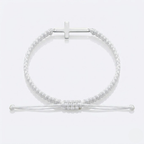 Woven Stainless Steel Cross Bracelet for Men | Baptized