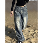 Y2K Baggy Vintage Washed Jeans Women