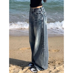 Y2K Baggy Vintage Washed Jeans Women