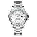 Yacht Diver - Stainless Steel Watch - Date - Luminous