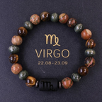 Zodiac Bracelet - Natural Stones - Gift